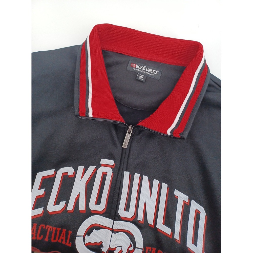 Vintage Ecko Unltd Mens XL Full Zip Long Sleeve Jacket